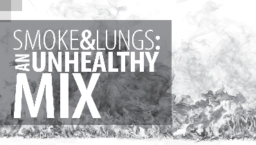 Smoke and Lungs: An Unhealthy Mix blog banner