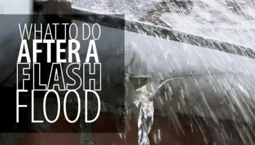 Storm Series: What To Do After a Flash Flood blog banner.