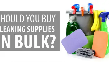 Cleaning supplies.