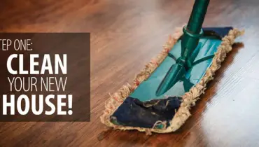 Mopping the floors.