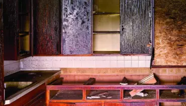 Smoke Damage.